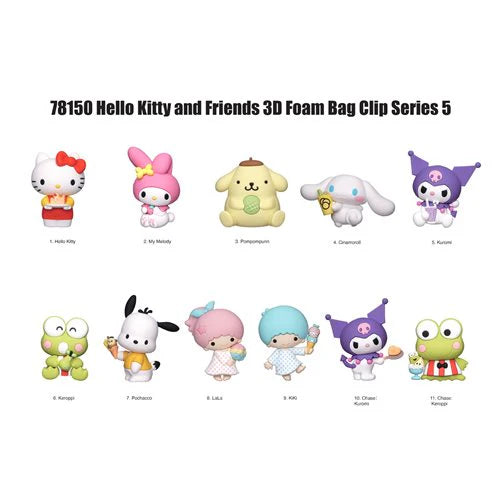 Hello Kitty and Friends Series 5 Bag Clip Blind Bag