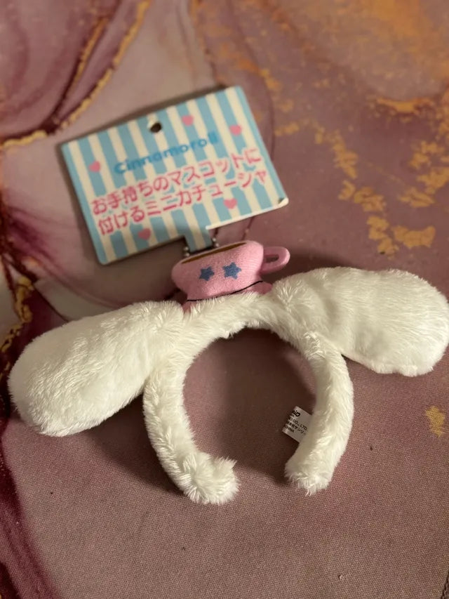 Sanrio Original Cinnamoroll Mini headband Keychain