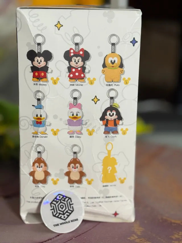 POPMART MICKEY FAMILY Cute Together Keychain Series Blind Box