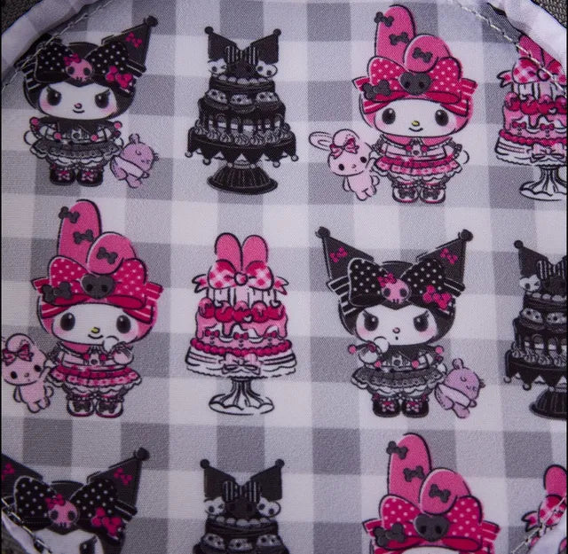Loungefly x Sanrio My Melody & Kuromi Figural Cake Crossbody Bag