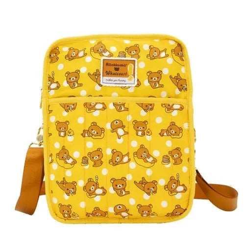 Rilakkuma Quilted Reversable Convertible Square Bag