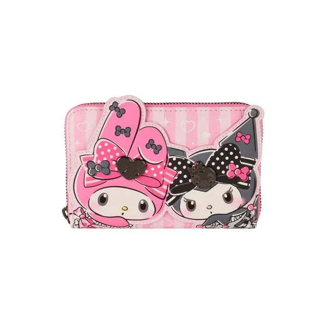 Loungefly x Sanrio My Melody & Kuromi Zip Around Wallet