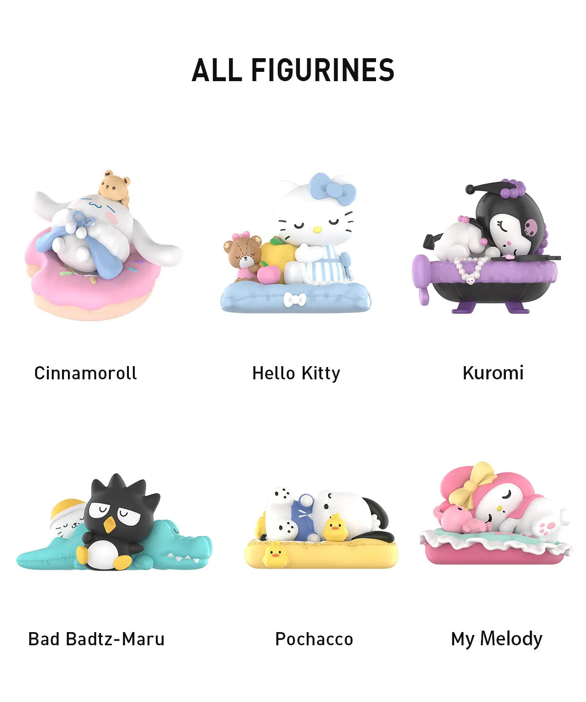 Sanrio Characters Fall Asleep Series