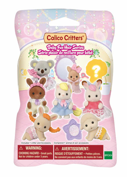 Calico Critters Baby Fun Hair Series Blind Bag