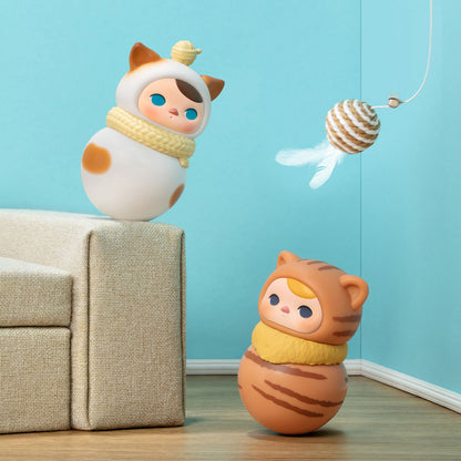 PUCKY Roly Poly Kitty Series Figure