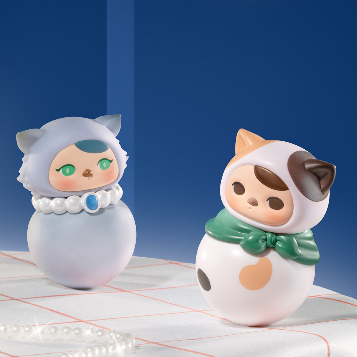 PUCKY Roly Poly Kitty Series Figure