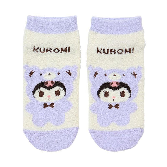 Kuromi Fuzzy Socks – Adorable Cozy Bear Costume Design