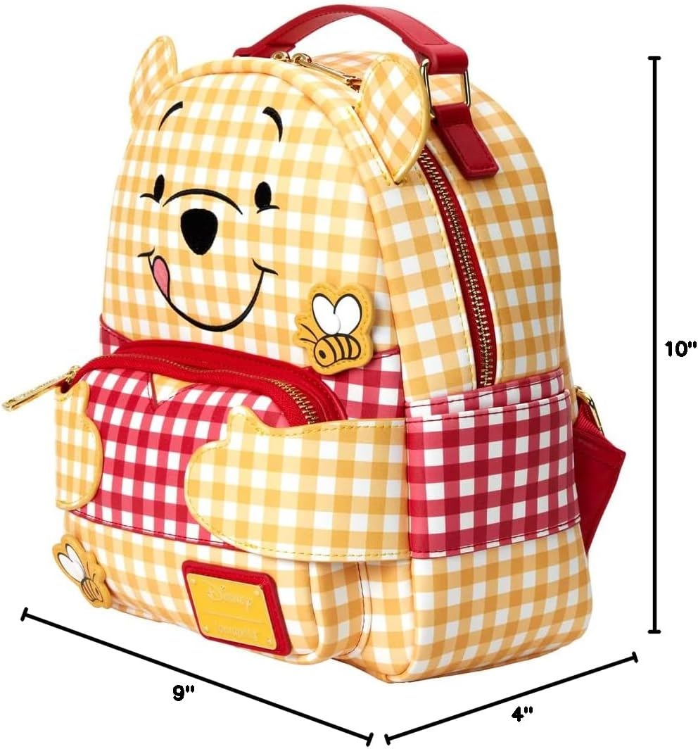 Loungefly x Disney: Winnie the Pooh - Gingham Mini Backpack