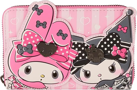 Loungefly x Sanrio My Melody & Kuromi Zip Around Wallet
