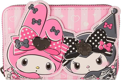 Loungefly x Sanrio My Melody & Kuromi Zip Around Wallet