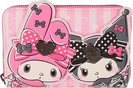 Loungefly x Sanrio My Melody & Kuromi Zip Around Wallet