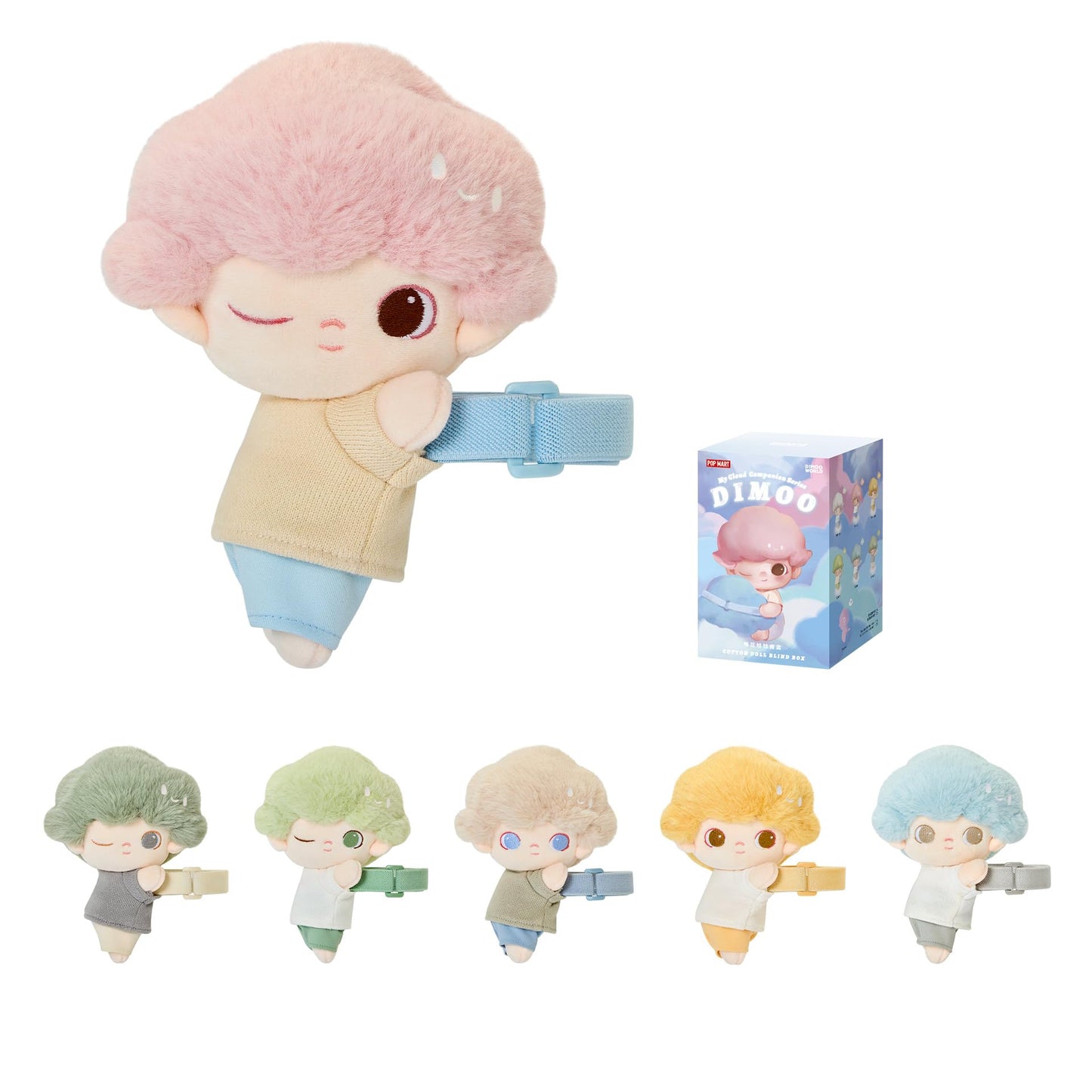 PopMart DIMOO My Cloud Companion Series Cotton Doll Blind Box