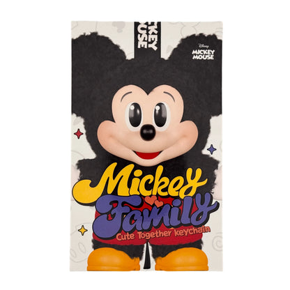 POPMART MICKEY FAMILY Cute Together Keychain Series Blind Box
