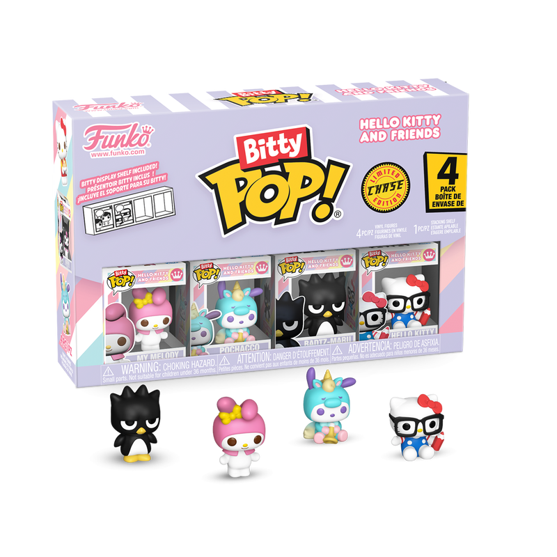 4 pack Funko Bitty Pop - Hello Kitty with Glasses