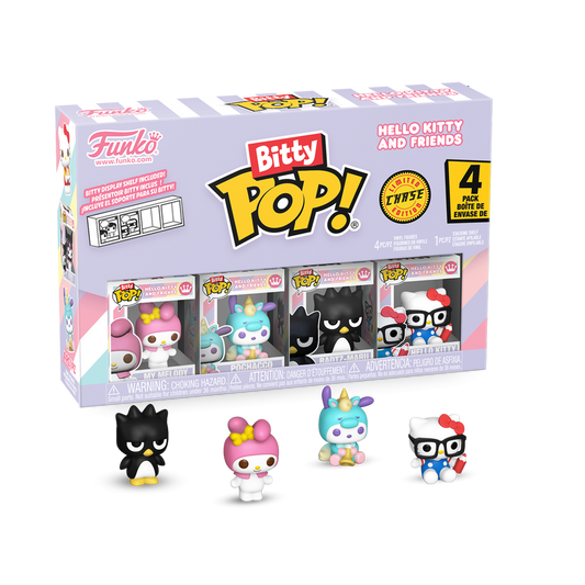4 pack Funko Bitty Pop - Hello Kitty with Glasses