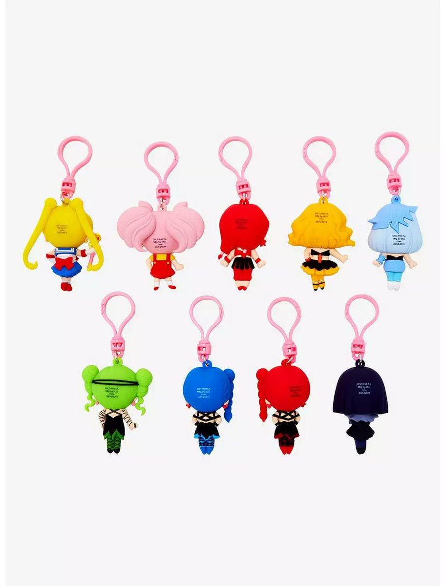 Sailor Moon Series 8 Mystery Bag 3D Figural Keyring (1 RANDOM Figure)