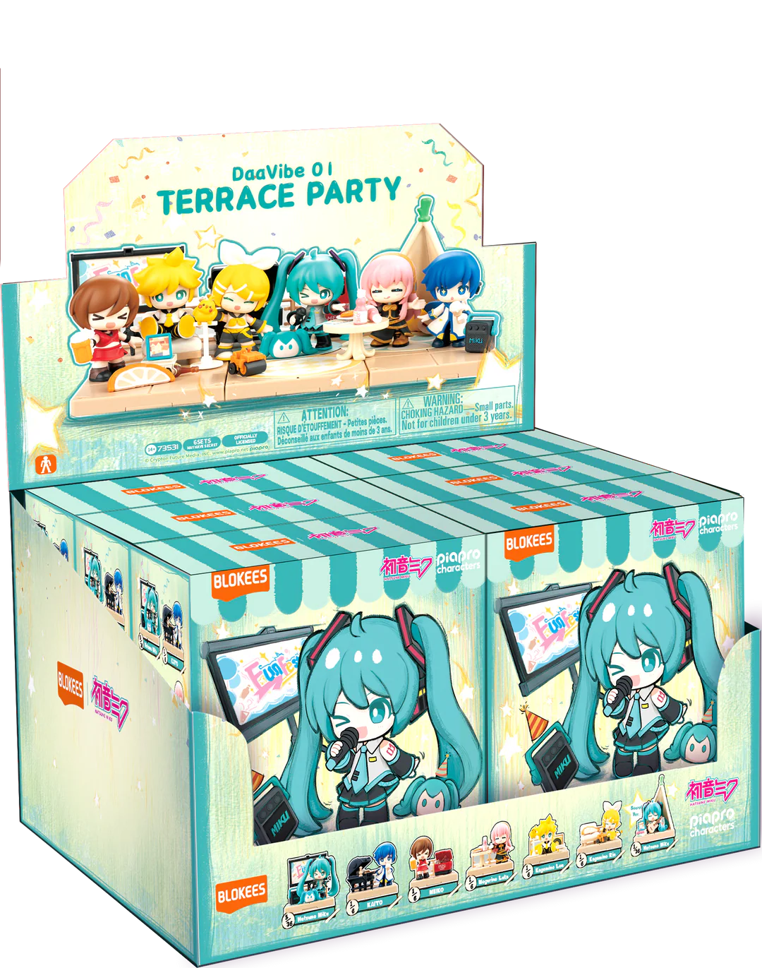 Hatsune Miku DaaVibe 01 Terrace Party Playset
