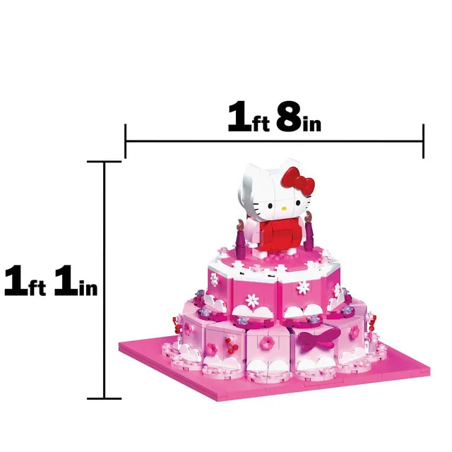 Hello Kitty Building Block Birthday Cake - Limited Edition