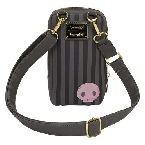 Sanrio Kuromi 20th Anniversary Cell Phone Crossbody Bag with Coin Bag
