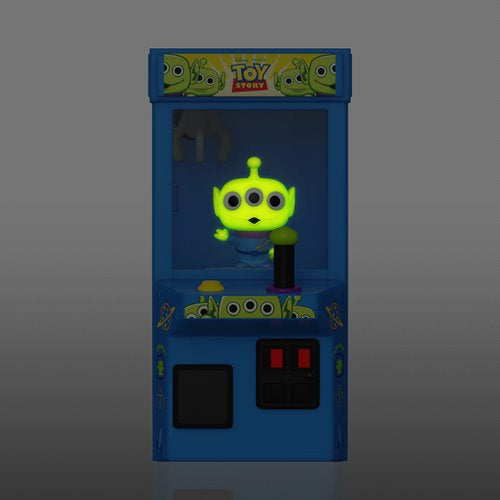 Funko Pop! Vinyl Figure - Toy Story Alien Claw Glow-in-the-Dark 8-Bit Funko Bitty Pop! Arcade Cabinet
