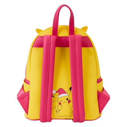 Loungefly x Pokemon Santa Pikachu String Lights Rechargeable Light Up Mini Backpack