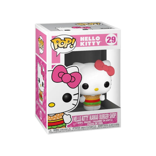 Funko Pop! Hello Kitty (Kawaii Burger Shop) Vinyl Figure #29