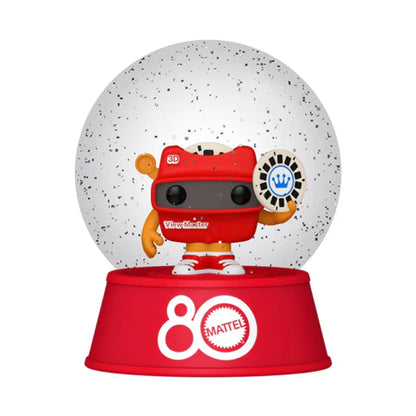 Mattel 80th Anniversary-RETRO TOYS POLLY POCKET Vinyl Figure Glitter Mini Snow Globe