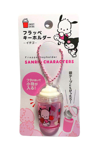 Kuromi And Pochacco Frappe Keyholder