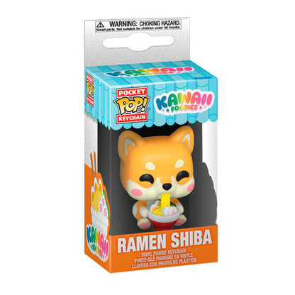 Ramen Shiba Foodies Pocket Keychain