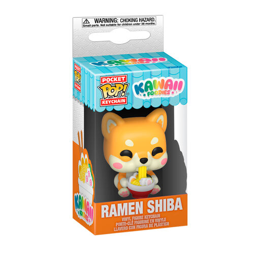 Ramen Shiba Foodies Pocket Keychain