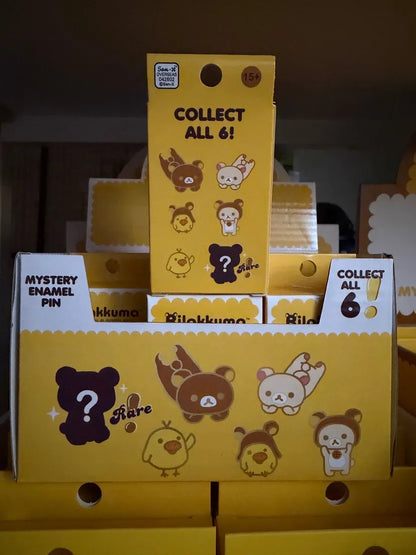 Rilakkuma and Friends Mystery Blind-Box Enamel Pin