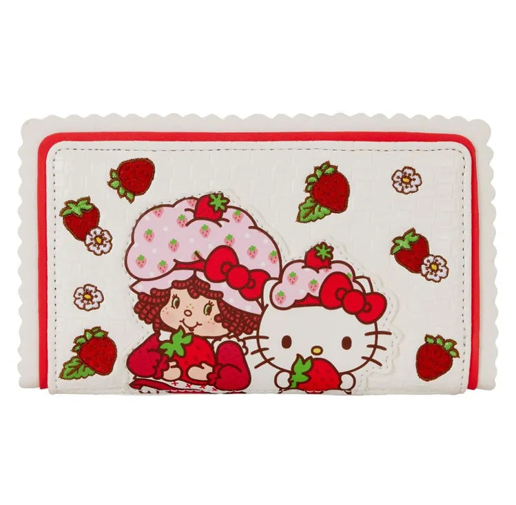 Loungefly Sanrio Hello Kitty & Friends x Strawberry Shortcake Scented Flap Wallet