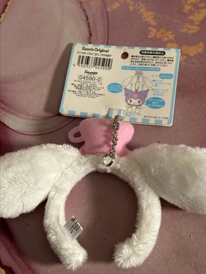 Sanrio Original Cinnamoroll Mini headband Keychain