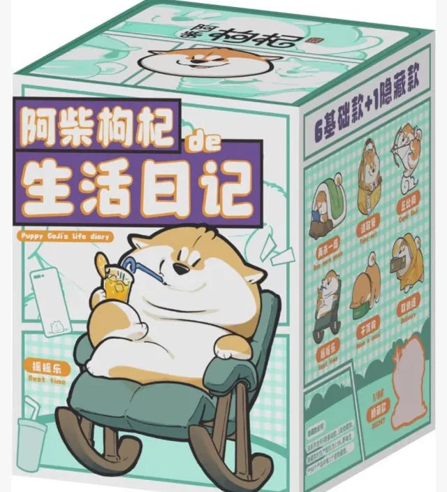 Puppy Goji Kuko The Shiba Inu Daily Life Diary Series Blind Box Figure