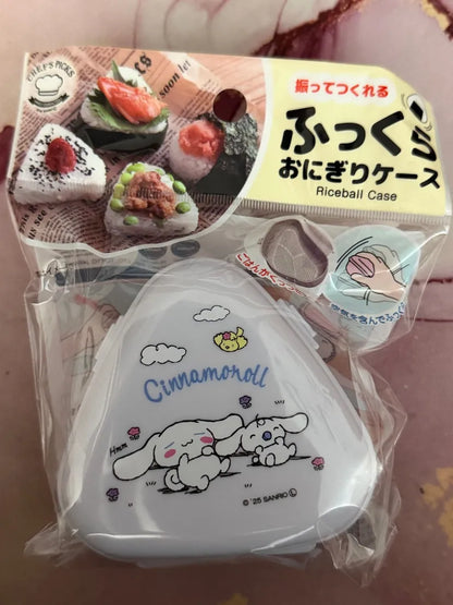 Cinnamoroll and Milk Sleeping (white) Riceball Case