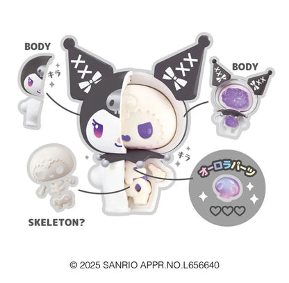 Sanrio Megahouse Mini Figures- Kuromi and My Melody Katai Fantasy Puzzle Blind Box