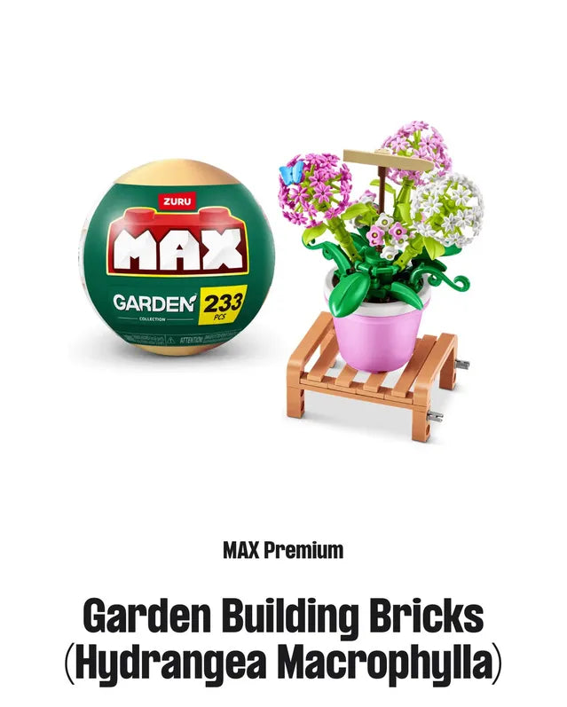 Zuru MAX Build More Premium Garden Building Bricks Set (Surprise)