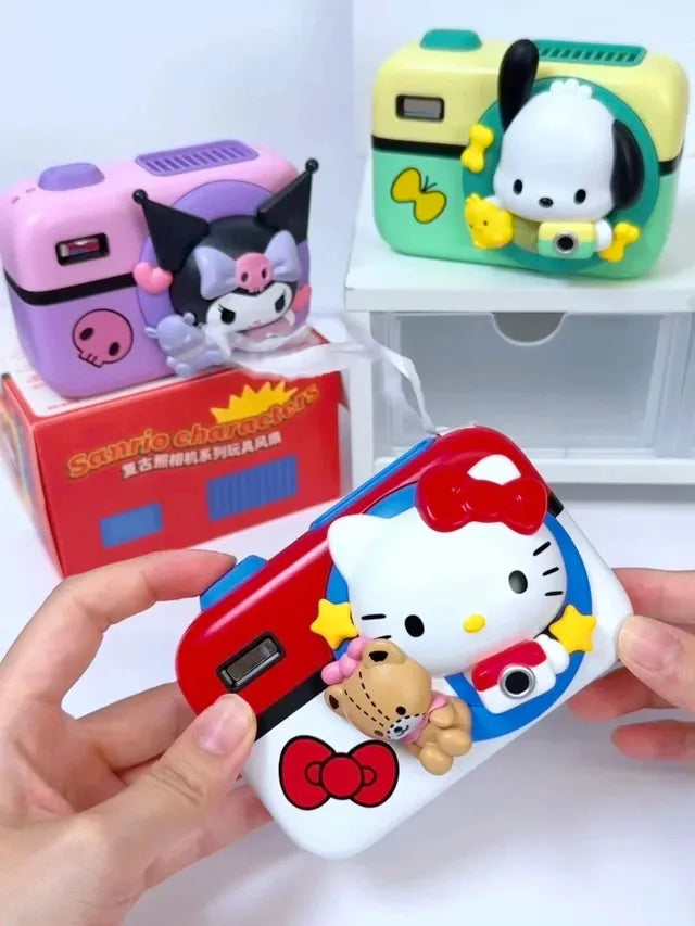 Moetch x Sanrio Camera-Style Mini Fan Blind Box