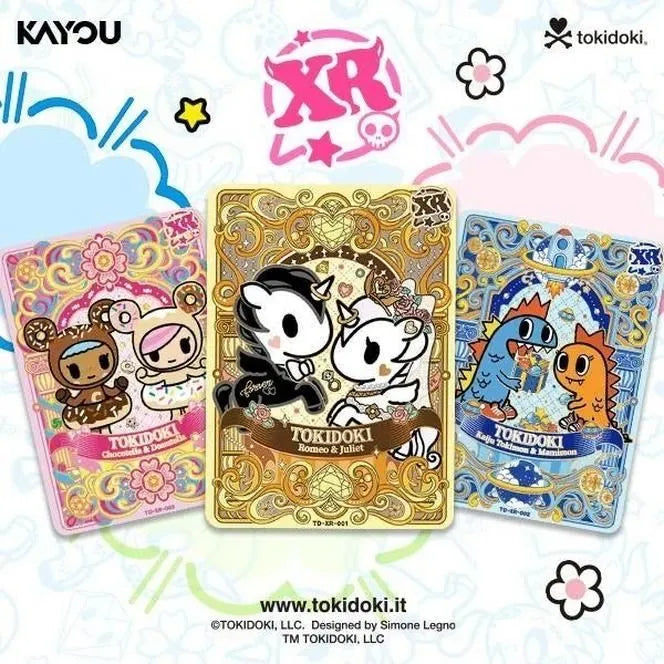 Tokidoki Wonder Voyage Collectible Cards Roaming Edition Booster Pack (Styles May Vary)