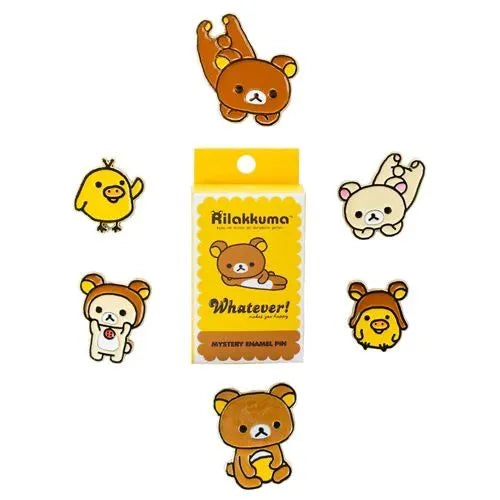 Rilakkuma and Friends Mystery Blind-Box Enamel Pin