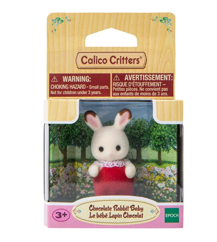 Calico Critters Chocolate Rabbit Baby