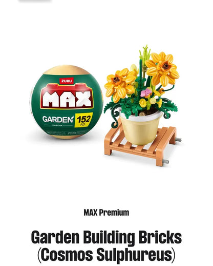 Zuru MAX Build More Premium Garden Building Bricks Set (Surprise)