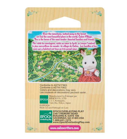 Calico Critters Chocolate Rabbit Baby