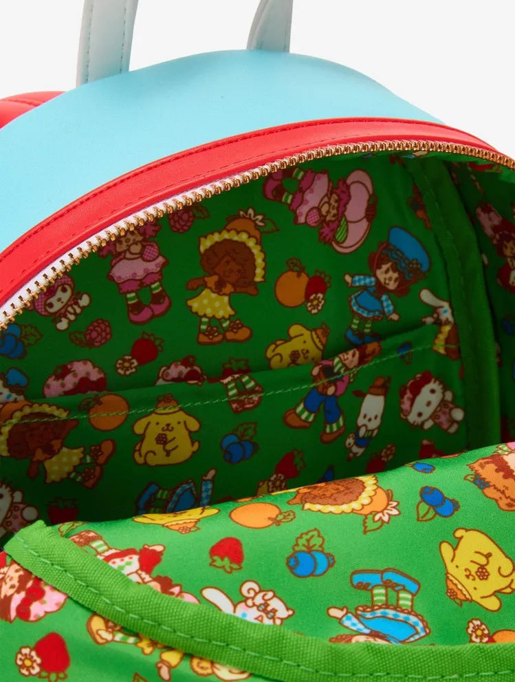 Loungefly X Sanrio Hello Kitty & Friends x Strawberry Shortcake Scented Mini-Backpack