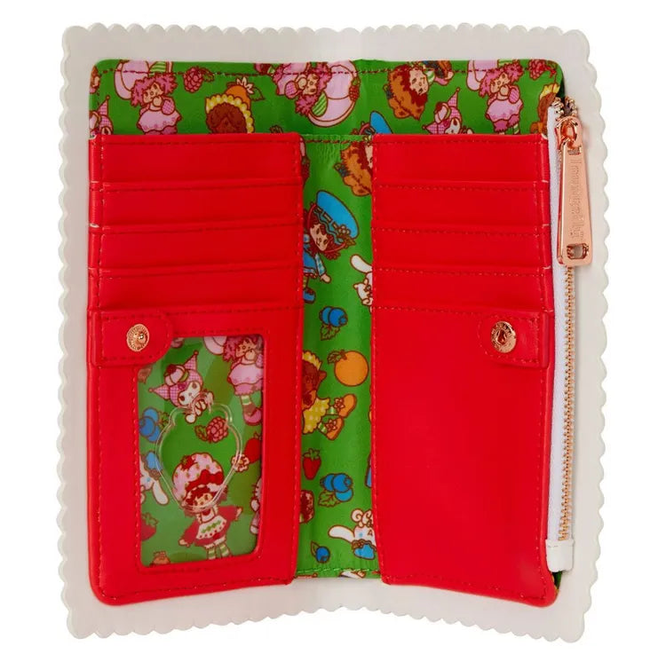 Loungefly Sanrio Hello Kitty & Friends x Strawberry Shortcake Scented Flap Wallet