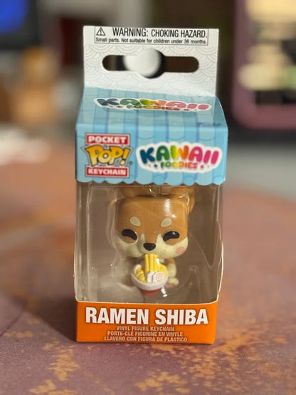 Ramen Shiba Foodies Pocket Keychain