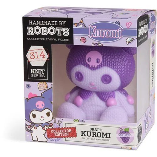 Hello Kitty and Friends Kuromi #314 Grape Scented Handmade By Robots Vinyl Figure