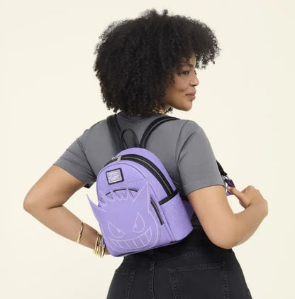 Loungefly x Pokemon Gengar Mini Backpack (Glows in the dark)