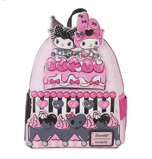 Loungefly x Sanrio My Melody & Kuromi Mini Backpack