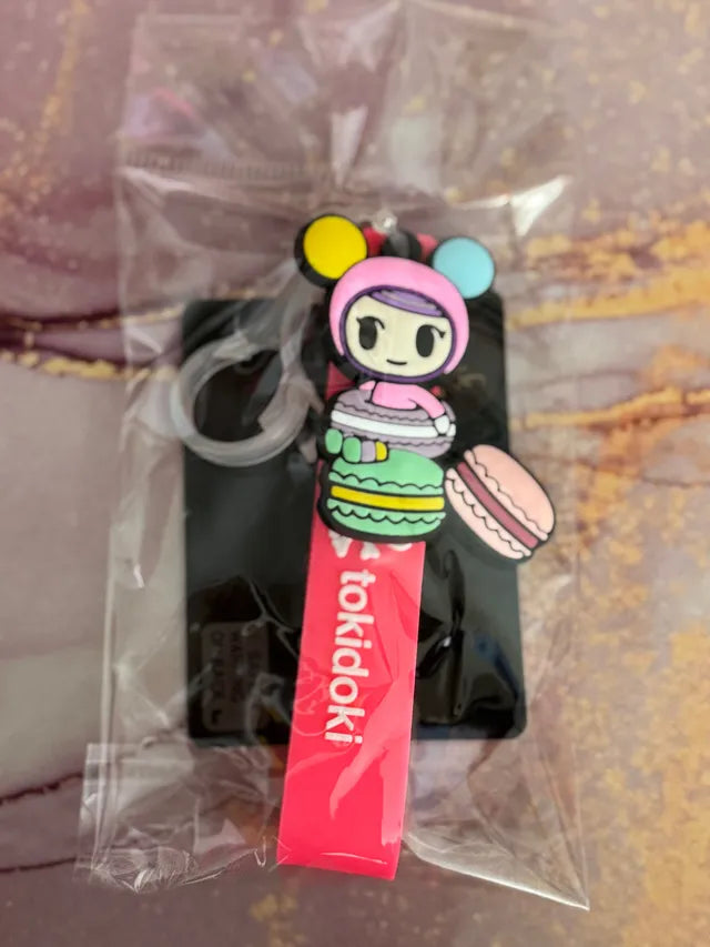 Tokidoki Stacked Macarons Keychain
